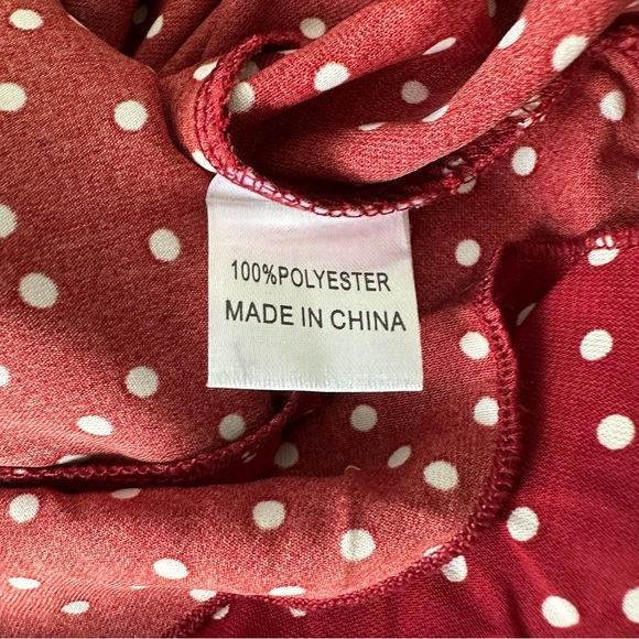 Princess Polly Caesura Mini Dress in Wine sz 4 - Picture 16 of 16